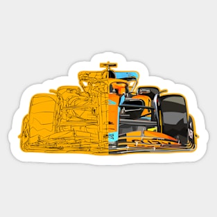 McLaren F1 Sketch Sticker